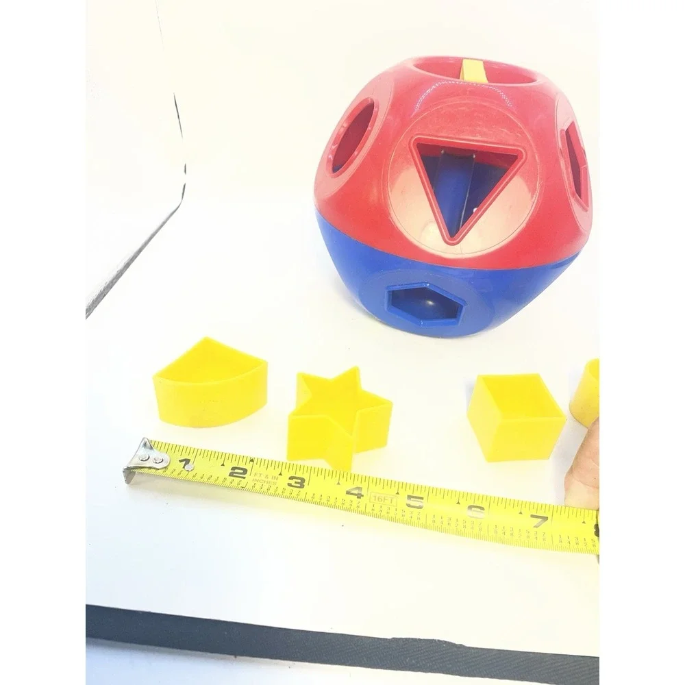Vintage Tupperware Shape-O Toy Ball Shape Sorter InCOMPLETE 4 Piece Only 6